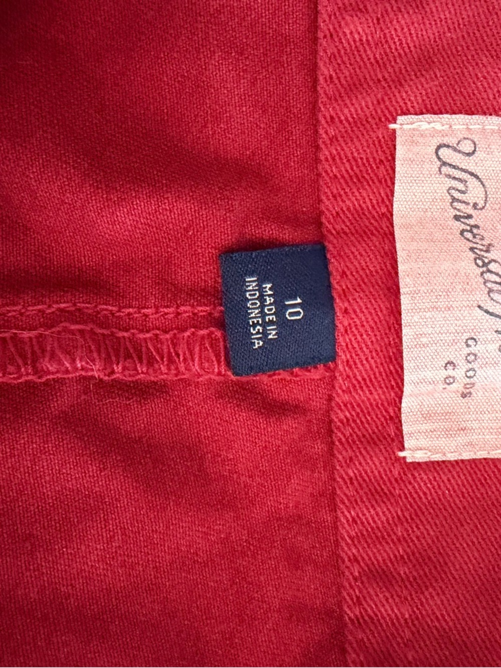 Universal Thread Red High-Waist Shorts - Picture 3 of 4